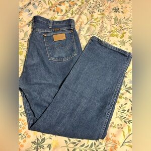 Wrangler Blue Bootcut Jeans Classic Style